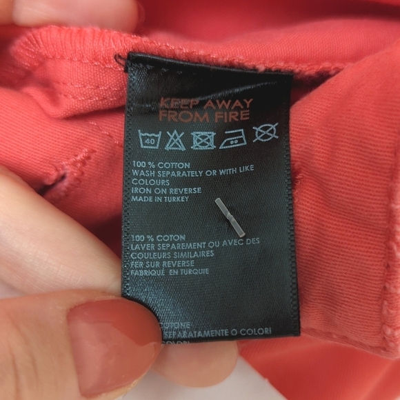 BDG Urban Outfitters Retro Pleated High Waisted Wide Leg Shorts Raspberry 26 - Picture 6 of 11